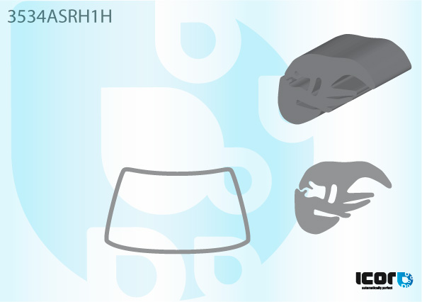 FORD ESCORT MKIII 80-90 WS RUBBER (NO FILLER)