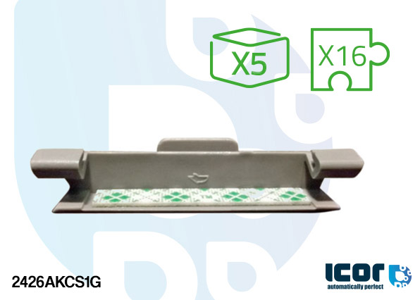 BMW 5+7 SERIES (E32+E34) 87-95 KIT 16 WS GREY CLIP