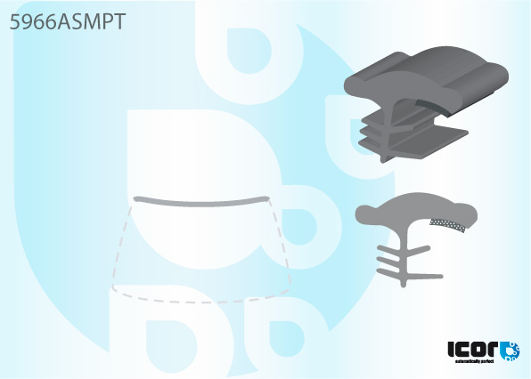 NISSAN TERRANO I 86-93 MOULURE SUPERIEURE PB
