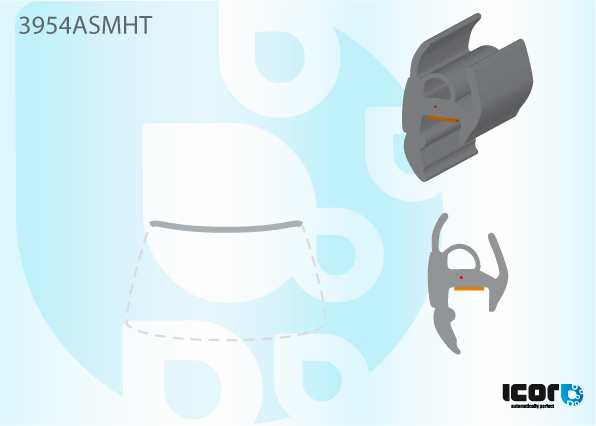 HONDA CIVIC 5D HBK/EST 98- UPPER WS MOULDING