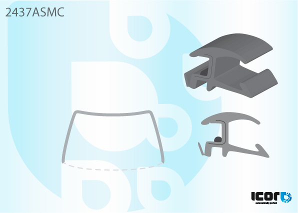 BMW SERIE 3 CPE (E46) 99- MOULURE EN U PB