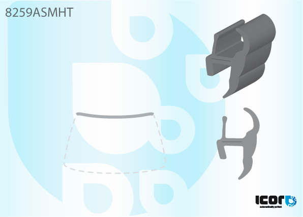 TOYOTA COROLLA EE92 SAL/HBK/BRK 87-91 WS UPPER MOULDING