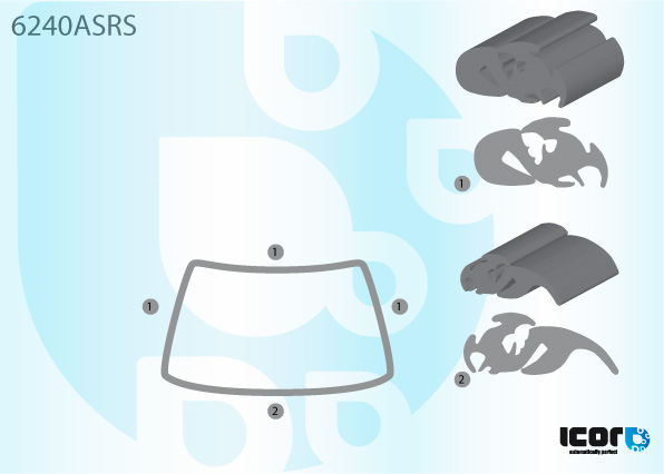 VAUXH/OPEL ASCONA/MANTA B 75-80 VR RUBB.MET PEES-UITSPAR.