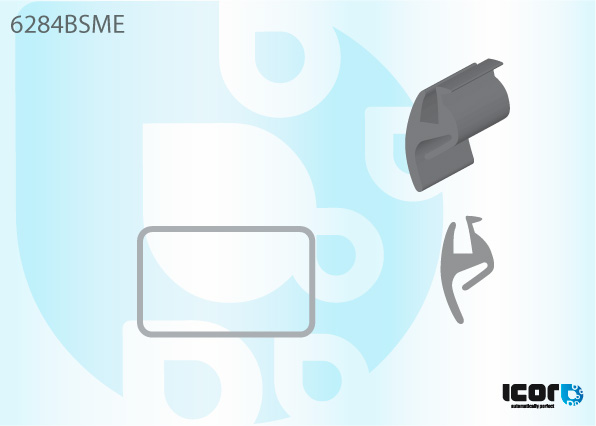 OPEL/VAUXHALL ASTRA BREAK 98- ACHTERR. SIERLIJST