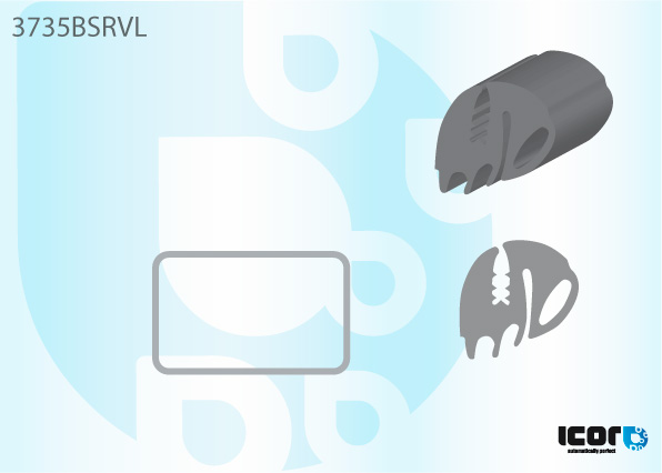 FIAT DUCATO II HIGH 94- R DOORW RUBBER