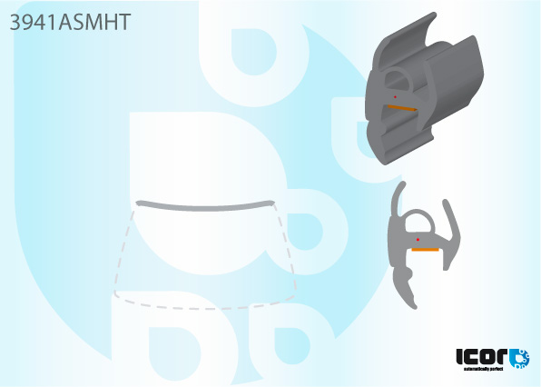 HONDA CIVIC SR3 3P/SR4 4P 92-95 MOULURE SUP. PB