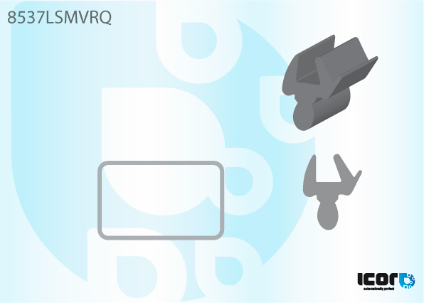 VW TRANSPORTER T4 90- ZIJRUIT SIERLIJST