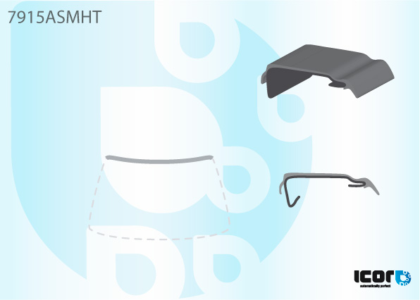 SUBARU IMPREZA 93- WS UPPER MOULDING