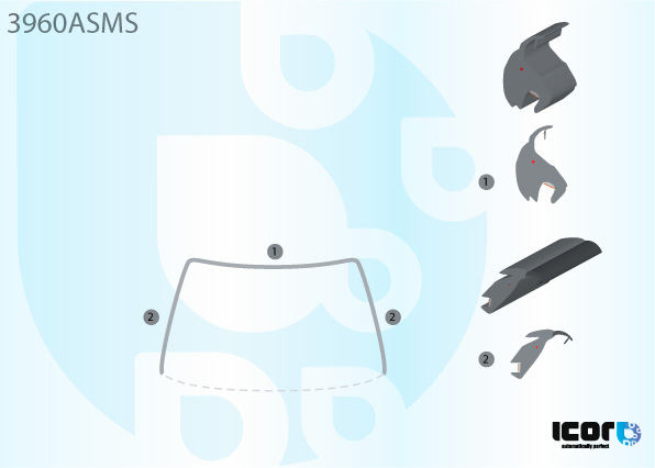 HONDA ACCORD SAL 98- WS MOULDING