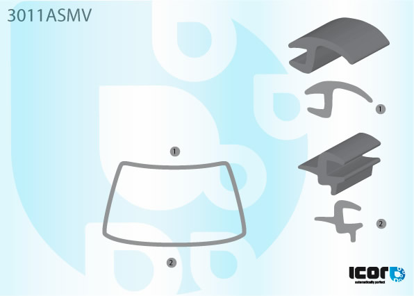 DAEWOO TACUMA / LEZZO 2000- MOULURE DE PB