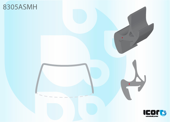 TOYOTA AVENSIS 98- VR SIERLIJST