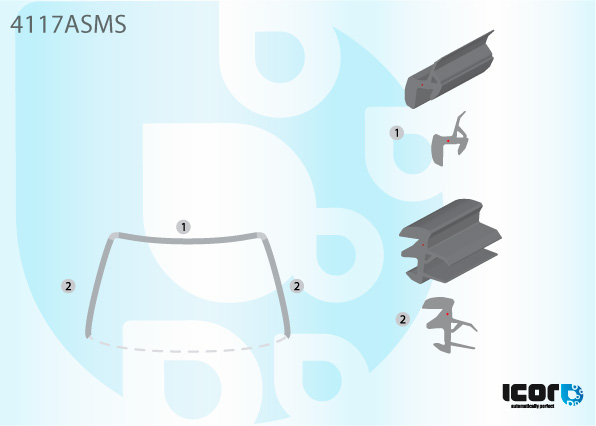 HYUNDAI SONATA 99- WS MOULDING