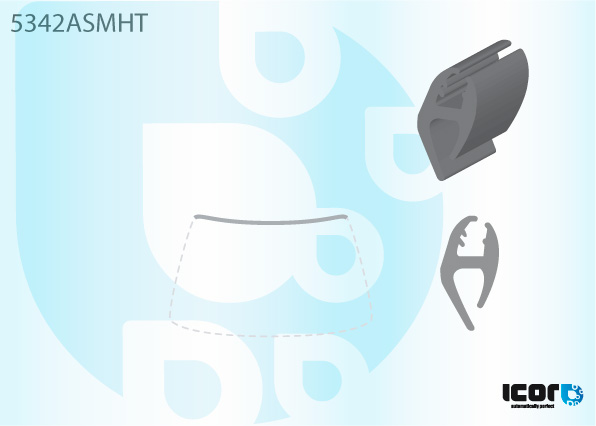 MERCEDES A CLASS 98- MOULURE SUP DE PB