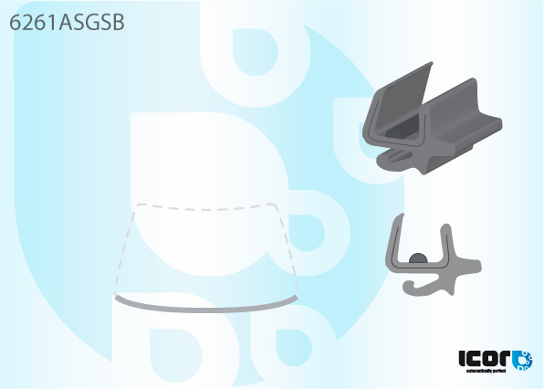 VAUXH/OPEL OMEGA B SAL+ BREAK 94- VR ONDERSTE DRAAGLIJST