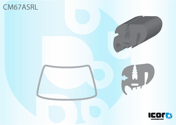 MERCEDES 0307/MAN SL200 70- WS RUBBER L OR R