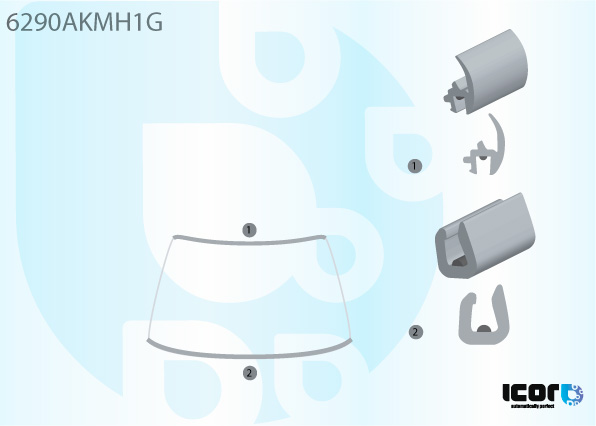 OPEL/VAUXH CORSA C 3D+5D 2000- KIT WS MOULD UP+BOT