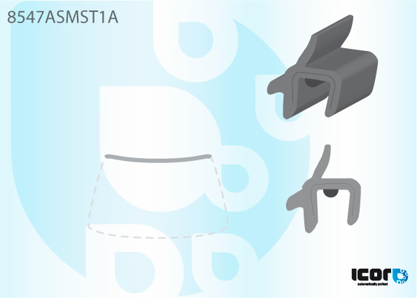 AUDI A4 95- MOULURE SUPERIEURE PB