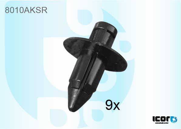 SUZUKI VITARA 89-96 VR KLIPS KIT (9 ST.)