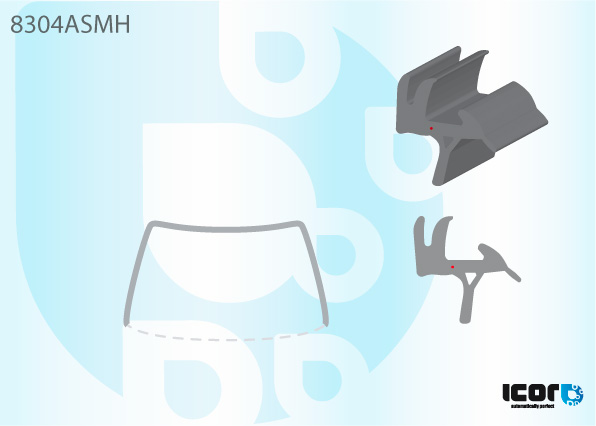 TOYOTA COROLLA SAL/HBK/EST 97- WS MOULDING