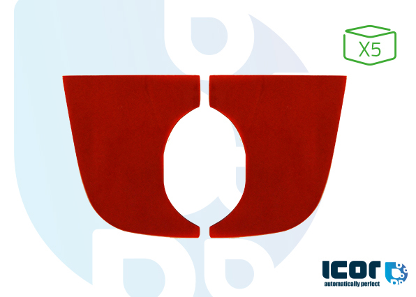 DAF LX 44/55 (4633) & XF105 (4635) RENAULT MIDLUM (7253) VOVLO FL (8834) IVECO STRALIS (3742) 5x ADHESIVE SUPPORT CAMERA - MODEL 1