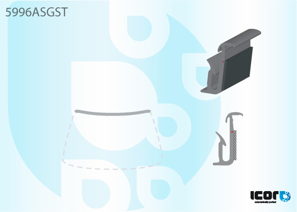 NISSAN MAXIMA QX 95- VR BOVENSTE DRAAGLIJST