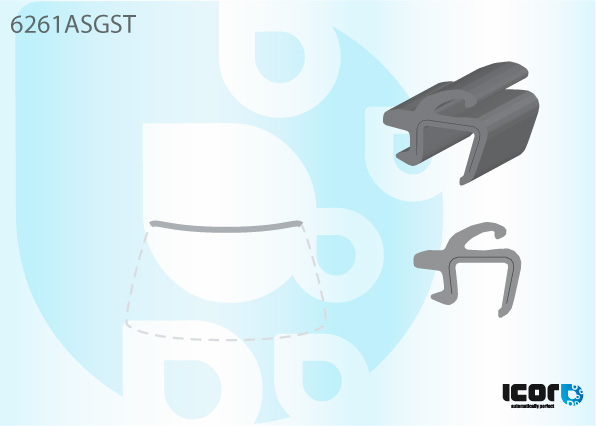 VAUXH/OPEL OMEGA B SAL+ BREAK 94- VR BOVENSTE DRAAGLIJST