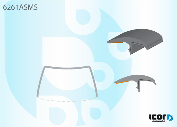 VAUXH/OPEL OMEGA B SAL+ BREAK 94- VR 3/4-SIERLIJST