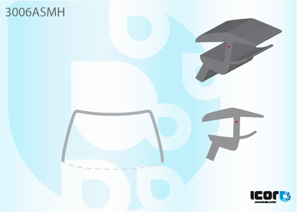 DAEWOO MATIZ 98- MOULURE DE PB