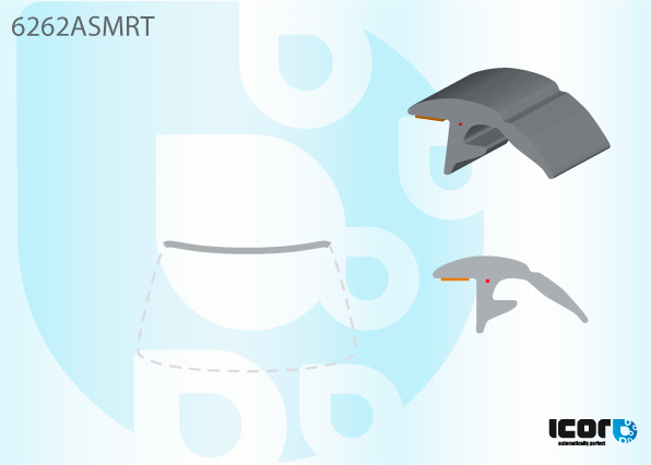 VAUXH/OPEL MONTEREY 92- WS UPPER MOULDING + CLIPS