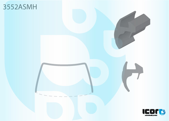 FORD FIESTA MKIV 95- VR SIERLIJST