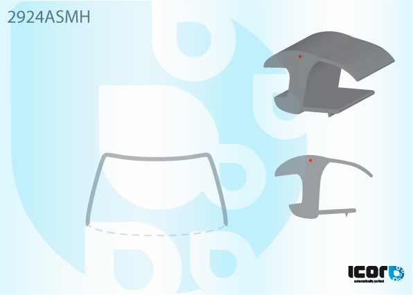 DAIHATSU CUORE 99- MOULURE DE PB