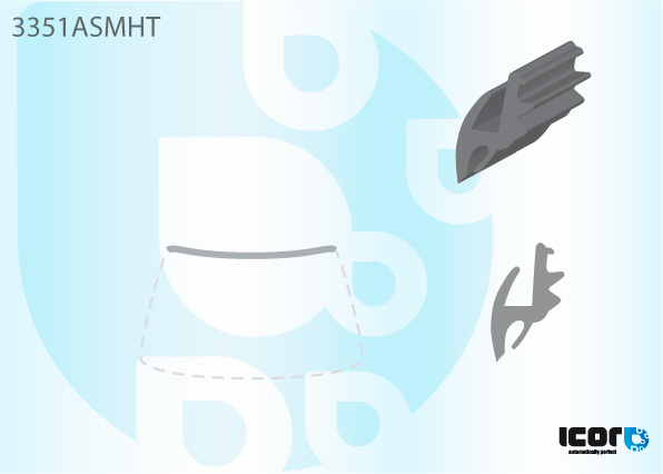 FIAT PUNTO II 99- WS UPPER MOULDING