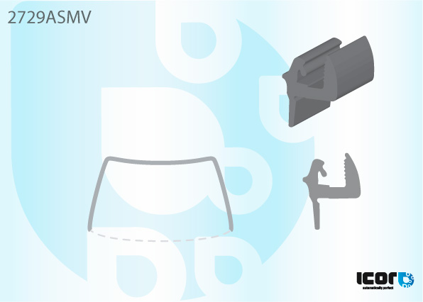 CITROEN XSARA PICASSO 99- MOULURE EN U DE PB