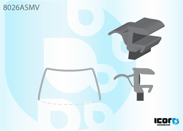 SUZUKI WAGON R+ 2000- WS U MOULDING