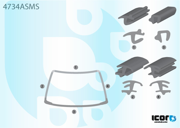 LANCIA LYBRA SAL+ BREAK 99- VR SIERLIJST