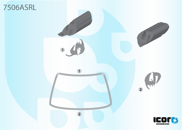 SCANIA SERIE 4 96- JOINT DE PARE-BRISE