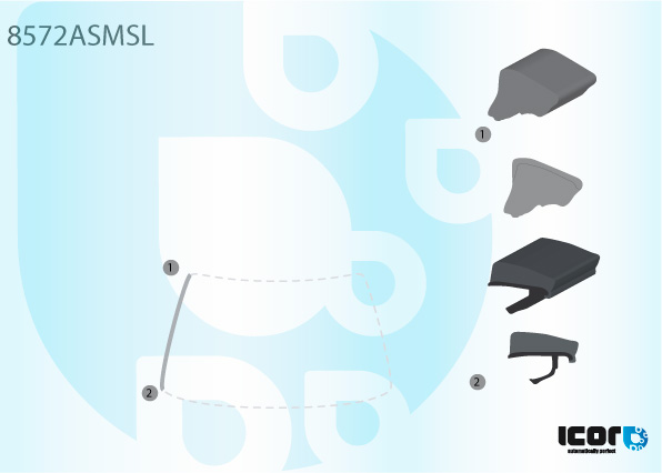 AUDI A4 2001- VR LINKSE SIERLIJST