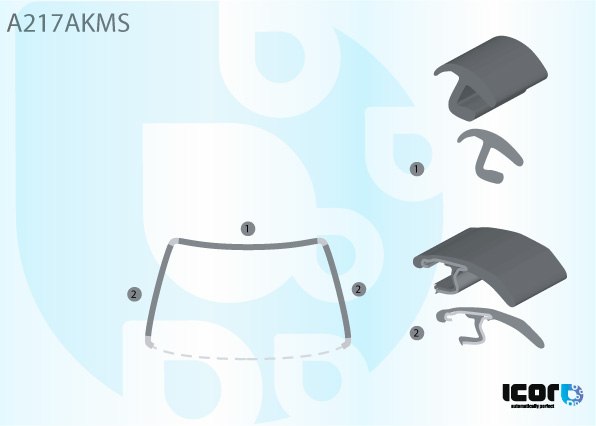 CHRYSLER LE BARON-DODGE SPIRIT 90-94 WS MOULD KIT