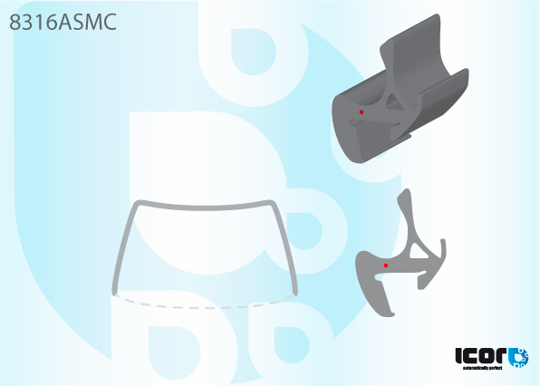 TOYOTA CELICA 1999- MOULURE DE PB