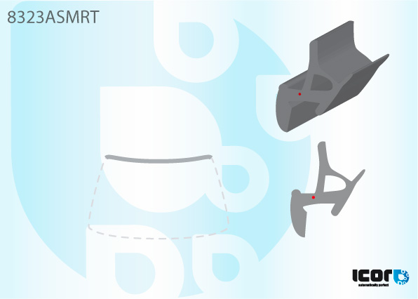 TOYOTA RAV 4 2000- WS UPPER MOULDING