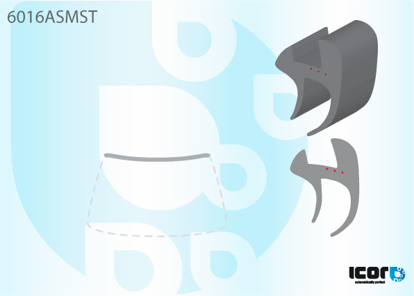 NISSAN ALMERA 4D 2000- WS UPPER MOULDING