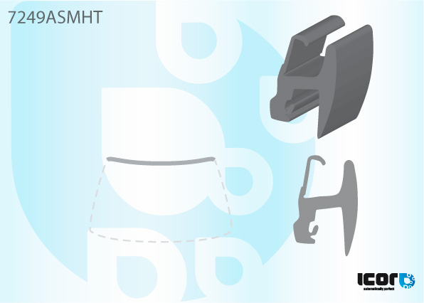 RENAULT LAGUNA II 2001- WS UPPER MOULDING