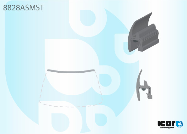 VOLVO S80 1998- WS UPPER MOULDING