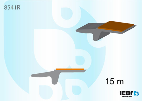 VW GOLF III 91-97 PROFIL SEMI-ENCAPS ROULEAU 15M