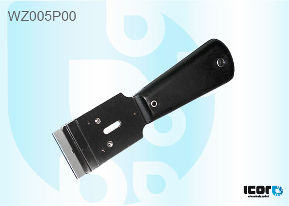 RAZOR BLADE SCRAPER BLACK HANDLE