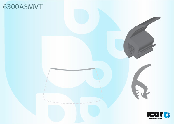 OPEL VIVARO 2001- WS UPPER MOULDING
