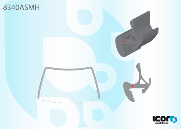 TOYOTA COROLLA 3P/4P/5P+BRK 2002- MOULURE DE PB