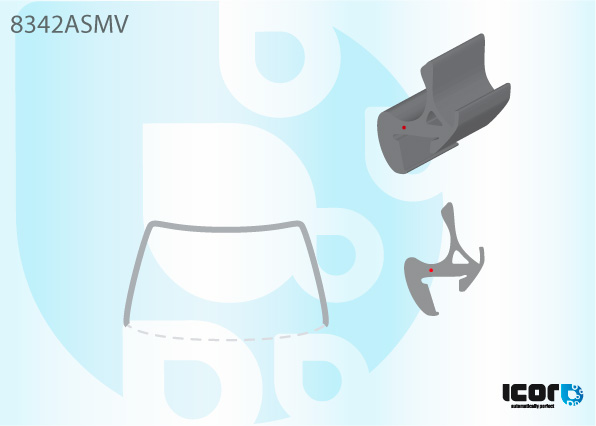 TOYOTA COROLLA VERSO 2002- VR SIERLIJST