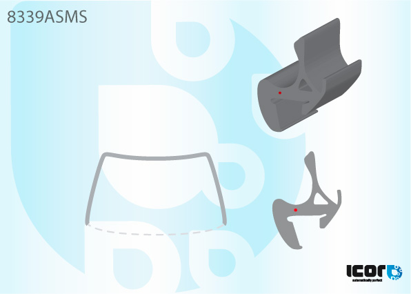 TOYOTA CAMRY (LHD) SAL 2001- MOULURE DE PB