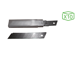 18MM SNAP OFF BLADES - 10 UNITS